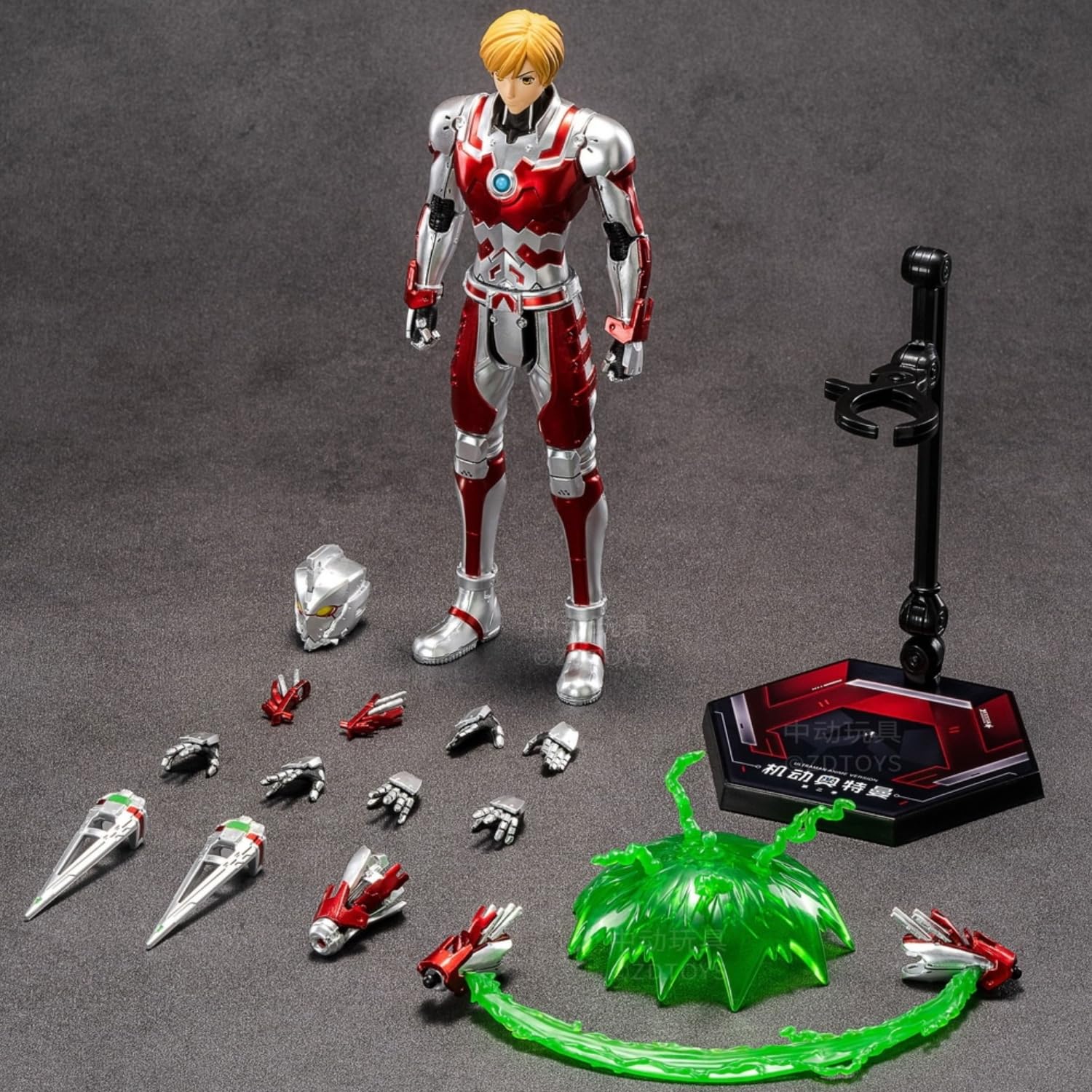 HiPlay ZD Figure Full Set: Ultraman Ace, 1:10 Scale Miniature