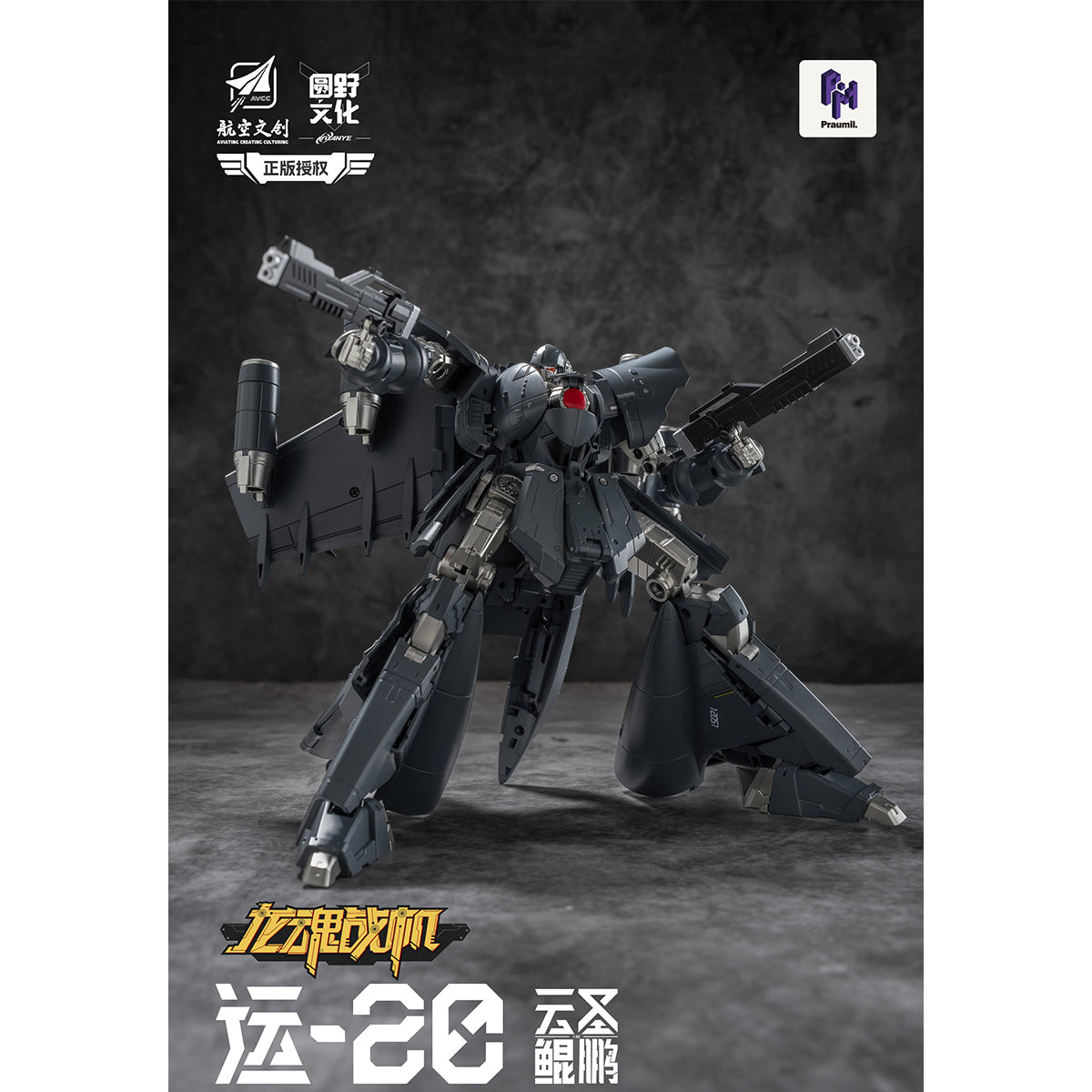 YUANYE CULTURE Dragon Soul Fighter Y-20 Cloud Saint (Yunsheng) Kunpeng Transformable Finished Model