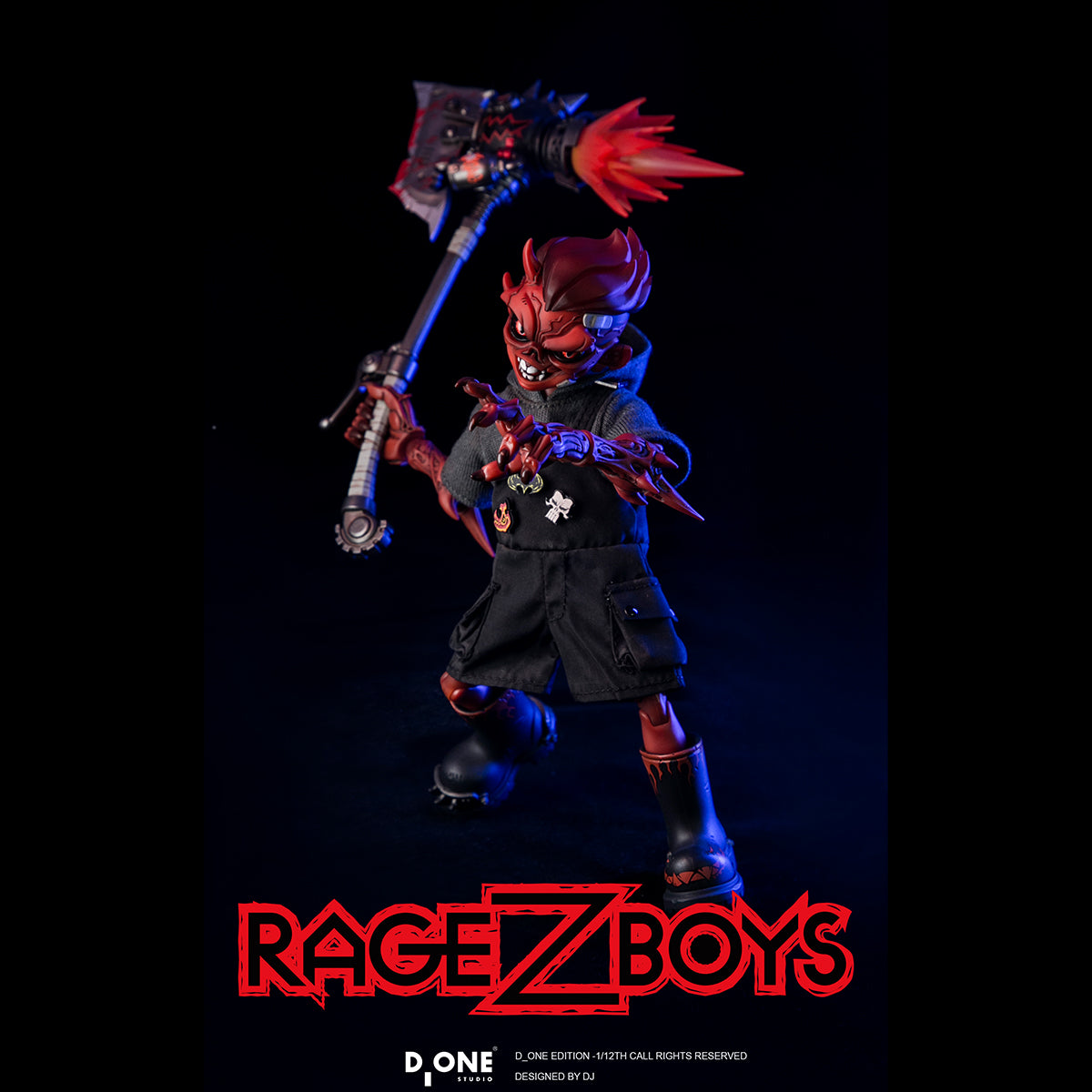 D_ONE STUDIO YaZai 1/12 Scale Action Figure