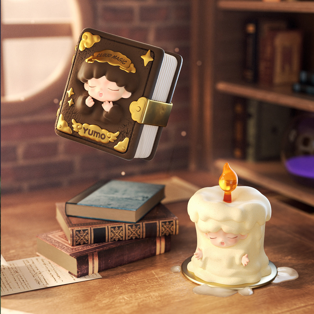 JOTOYS YUMO Magic Manual Mini Series Box Blind Box Figure