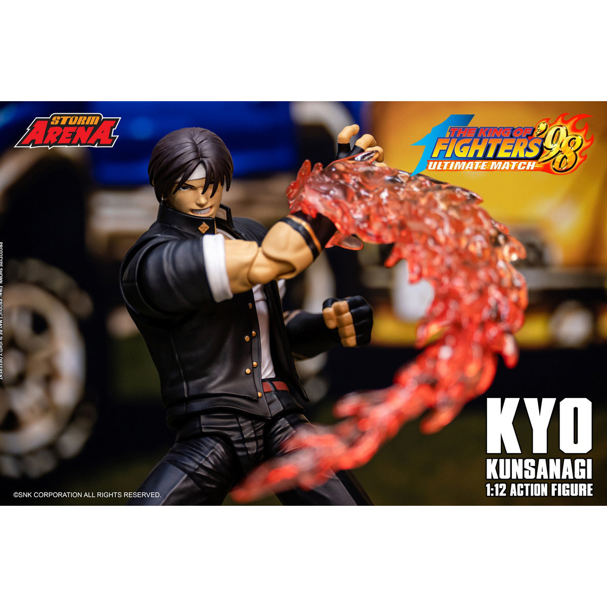 Storm Collectibles The King Of Fighters'98 UM KFSA01 Benimaru Nikaido Storm Arena KFSA02 Goro Daimon Storm Arena KFSA03 Kyo Kusanagi Storm Arena 1/12 Scale Action Figure