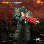 JOYTOY Warhammer 40k Black Templars/Raven Guard/White Scars/Salamanders/Dark Angels/Space Wolves/Imperial Fists/Iron Hands/Blood Angels/Ultramarines Intercessor Bolt Rifle Bolt Pistol Chainsword