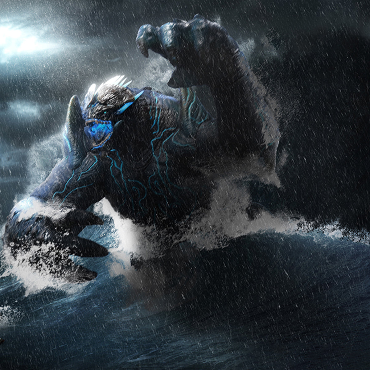 (Only Shipped to the US) LINGJIHUN Pacific Rim Monster - Leatherback Action Figure