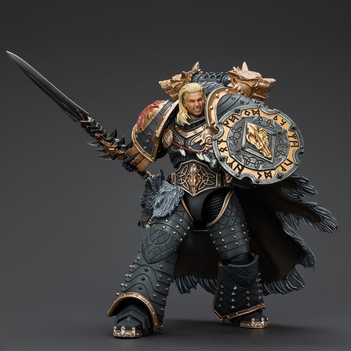 JOYTOY Warhammer The Horus Heresy Space Wolves Leman Russ Primarch of the VIth Legion Action Figures