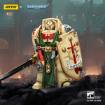 JOYTOY Dark Angels Deathwing Knight With Power Sword Storm & The Sanguinor with Encarmine Broadsword 1/18 Scale Action Figure