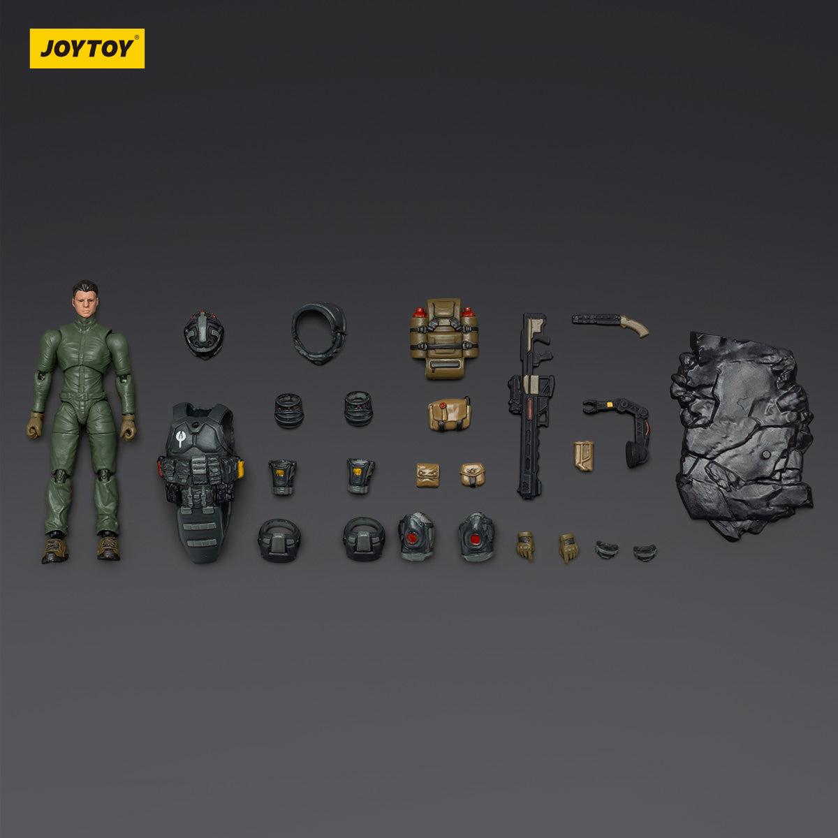 JOYTOY Warhammer 40,000 APOC Series Storm Dauntless Assault Mech + Steel Ride Corps Assaulter Volok JT03073 +JT01956 Action Figure