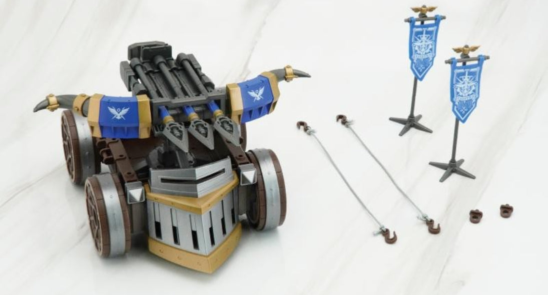 HiPlay TOYS ALLIANCE Collectible Figure Full Set: Mithril Hawk Steelwing Heavy Ballista, 1:35 Scale Miniature Action Figurine (Steelwing Heavy Ballista ARC-029)