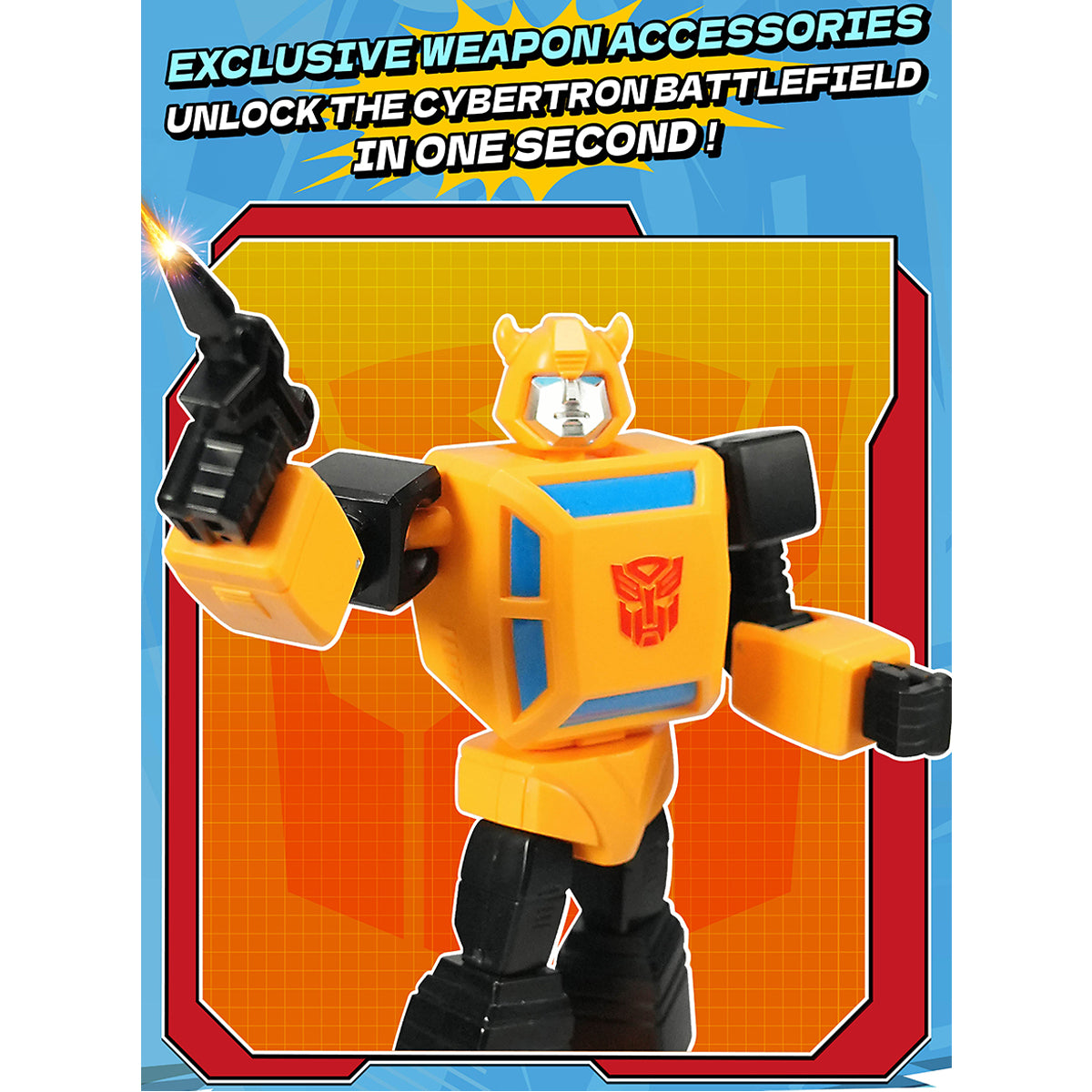 Yolopark Transformers G1 Animation BMK Optimus Prime Megatron Bumblebee Starscream Set Model Kit