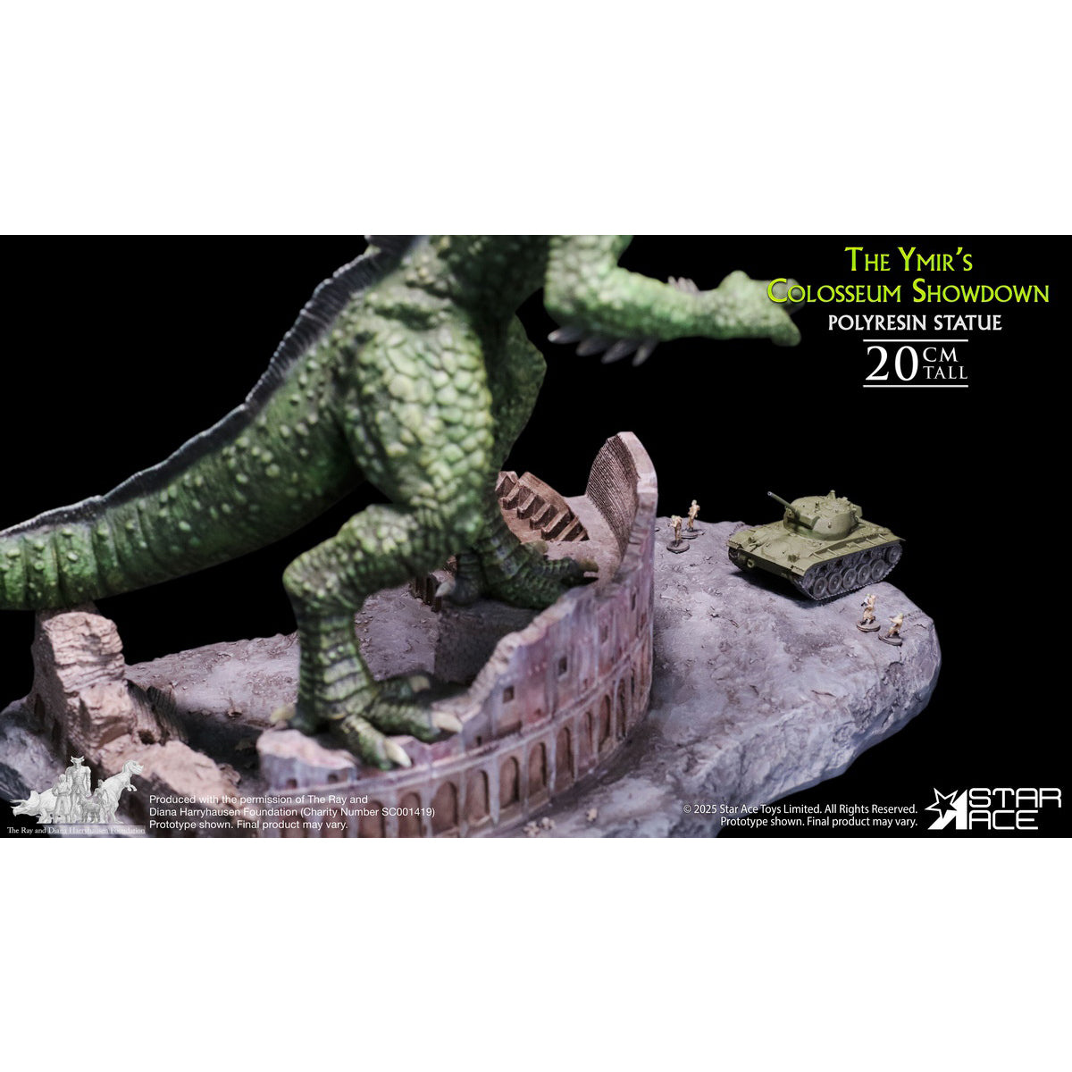 STAR ACE Toys The Ymir’s Colosseum Showdown & Pegasus The Flying Horse Ray Harryhausen Series 1/8 Scale Resin Art Figurine