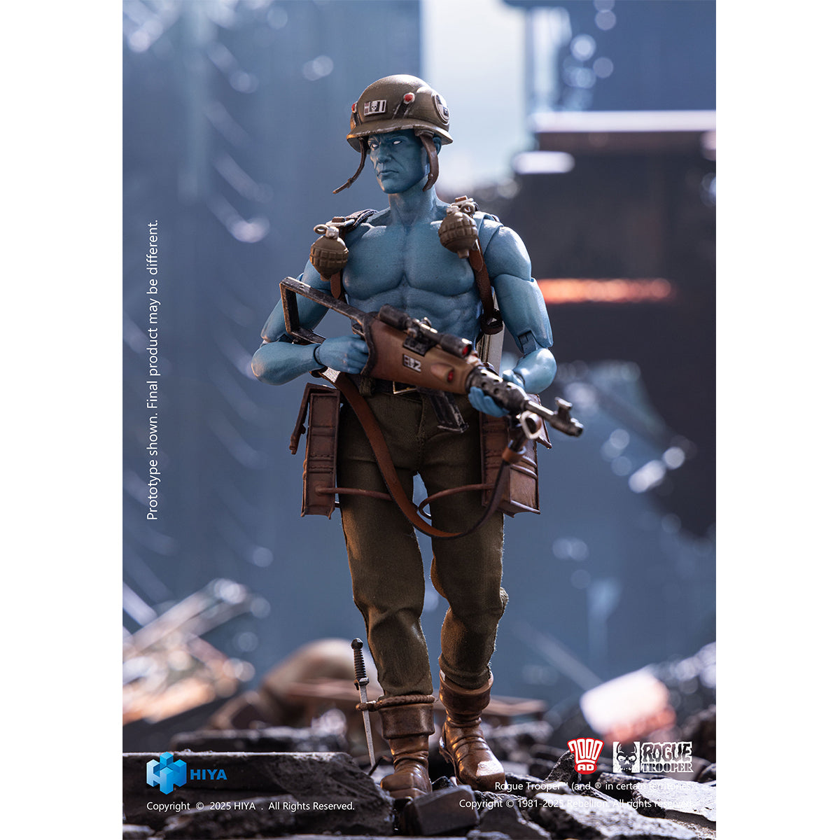 HIYA Rogue Trooper ESR0251 1/12 Scale Action Figure