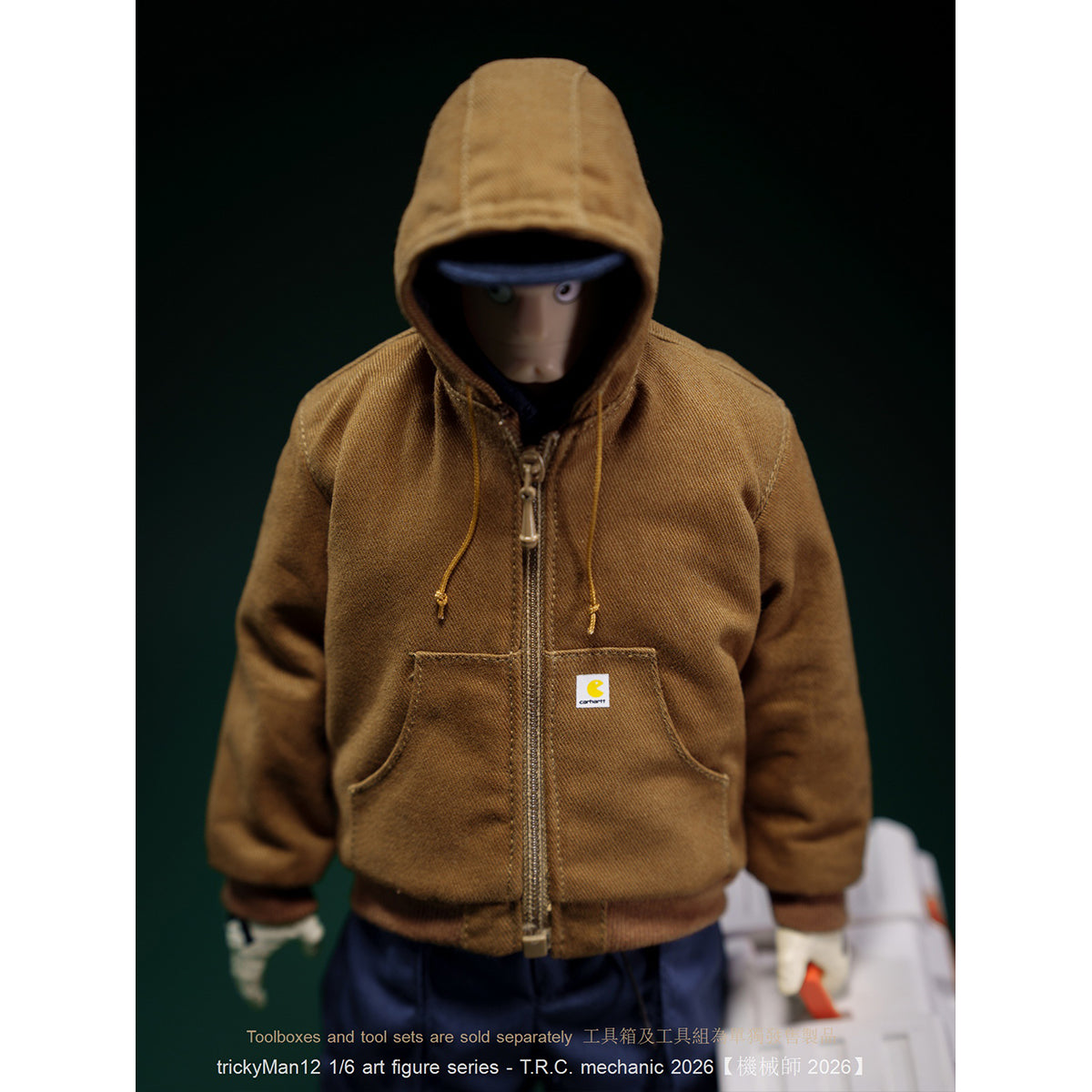 TrickyMan12 T.R.C. Mechanic 2026 with Canvas Work Jacket 1/6 Scale Action Figure Set