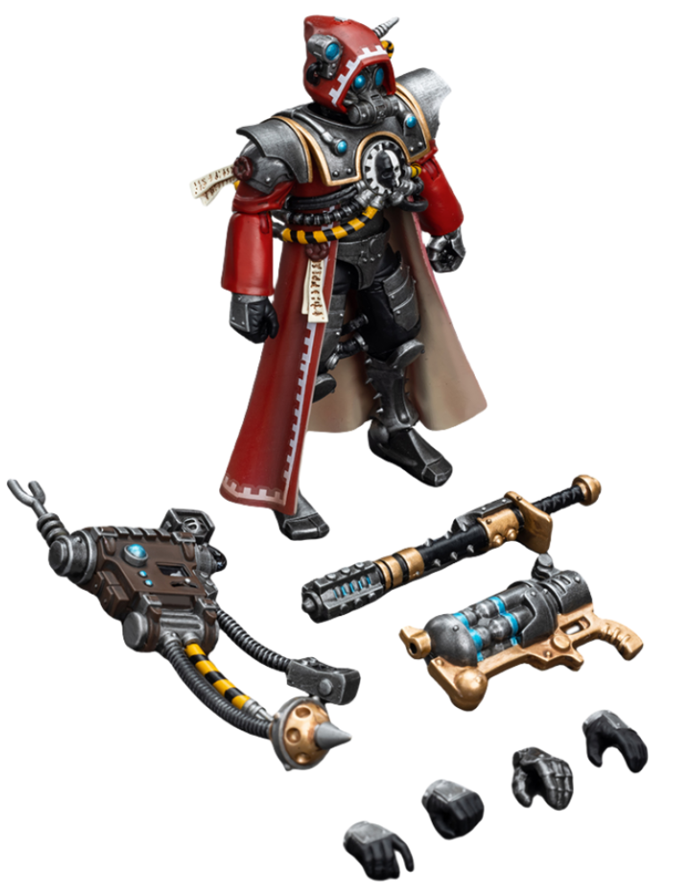 HiPlay JoyToy 40K Collectible Figure: Adeptus Mechanicus Skitarii Ranger Alpha 1:18 Scale Action Figures JT7844 (Ranger Alpha)