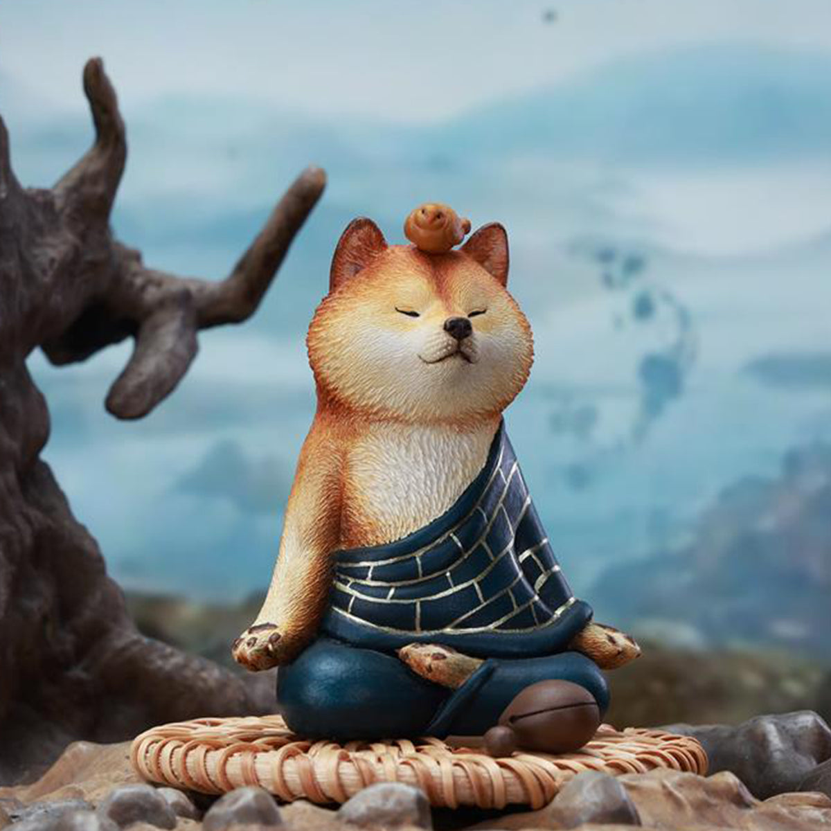 JXK, Shiba Master, Static Dog Animal Figurine