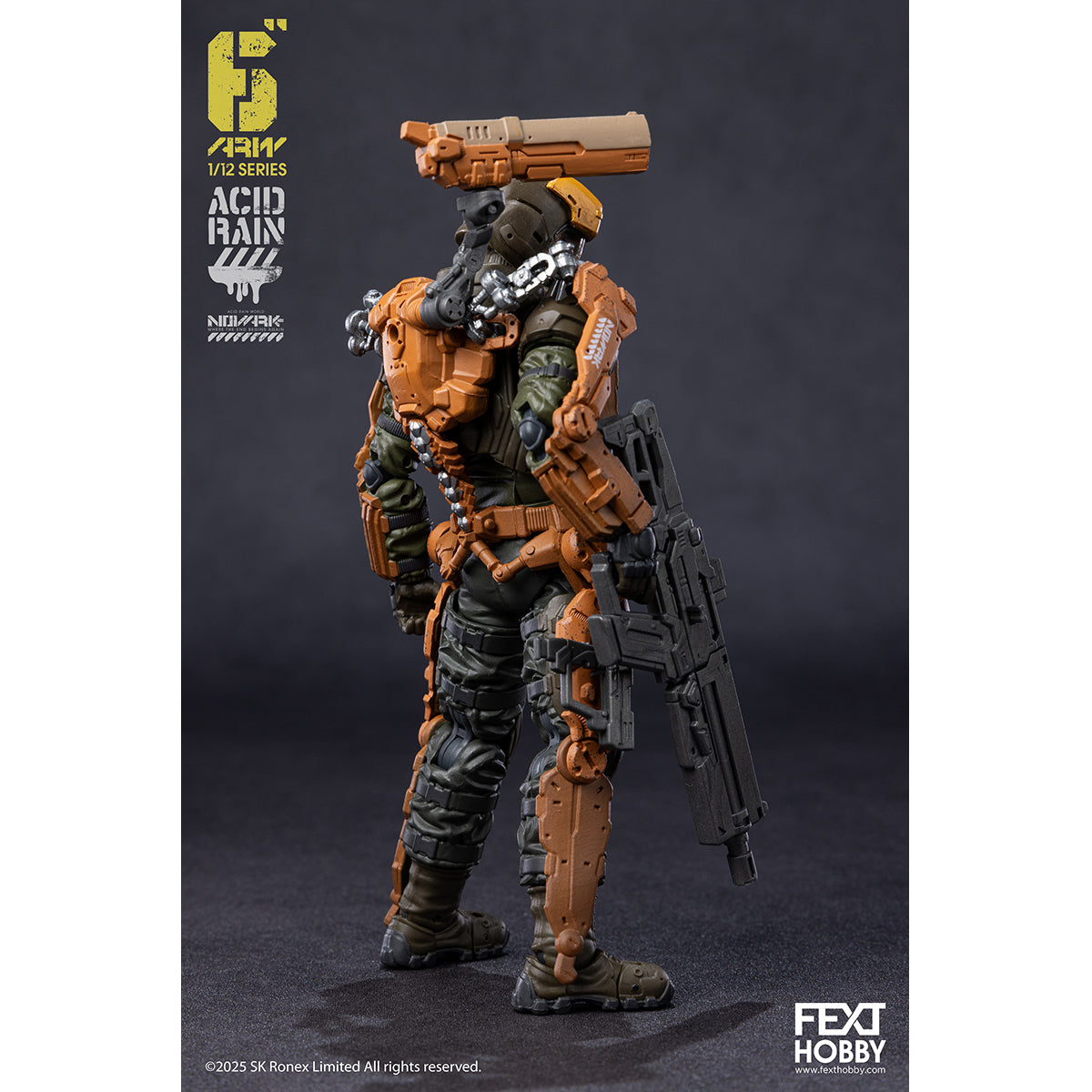 FEXT HOBBY Acid Rain World: Novark FXH-AR-001 THAME/FXH-AR-002 WAR BANNER/FXH-AR-003 SKULLWELDER/FXH-AR-004 PROTEUS 1/12 Scale Action Figure