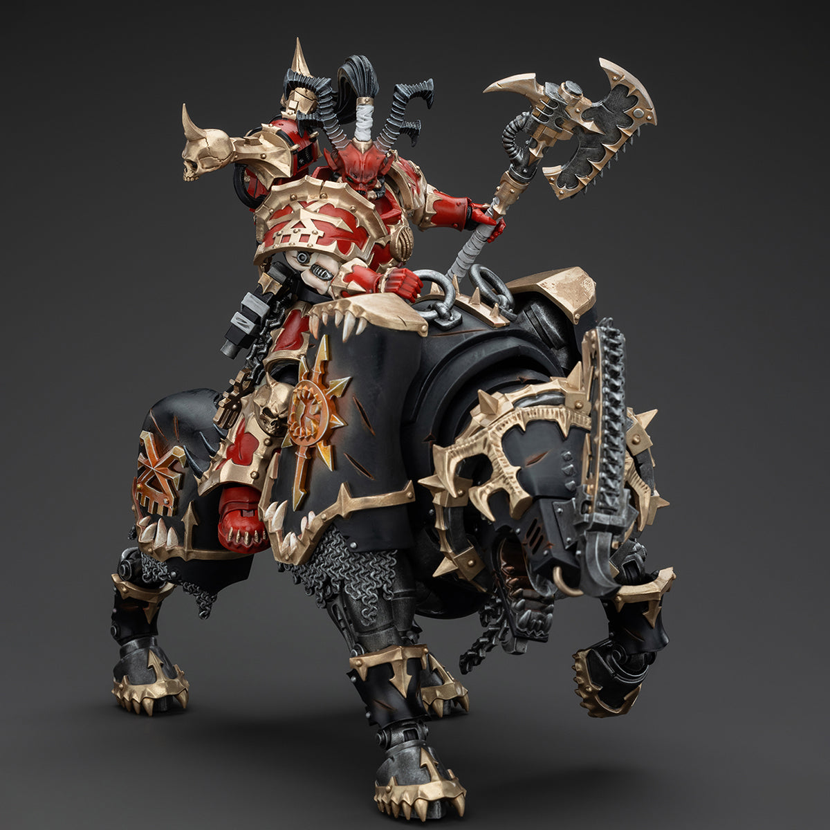 (Only Shipped to the UK) JOYTOY Warhammer 40K 1/18 World Eaters Lord Invocatus JT00645 Action Figure