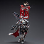 Figuras de acción de Castellan Crowe de los Caballeros Grises de Warhammer 40,000 de JOYTOY
