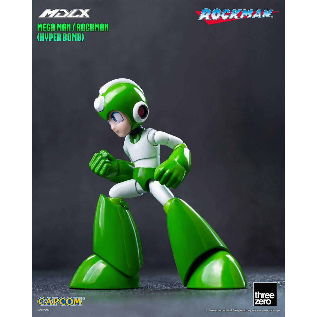 グリーンマン フィギュア Threezero Mega Man MDLX Mega Man (Hyper Bomb Ver.) 3Z08750A0 Action Fi