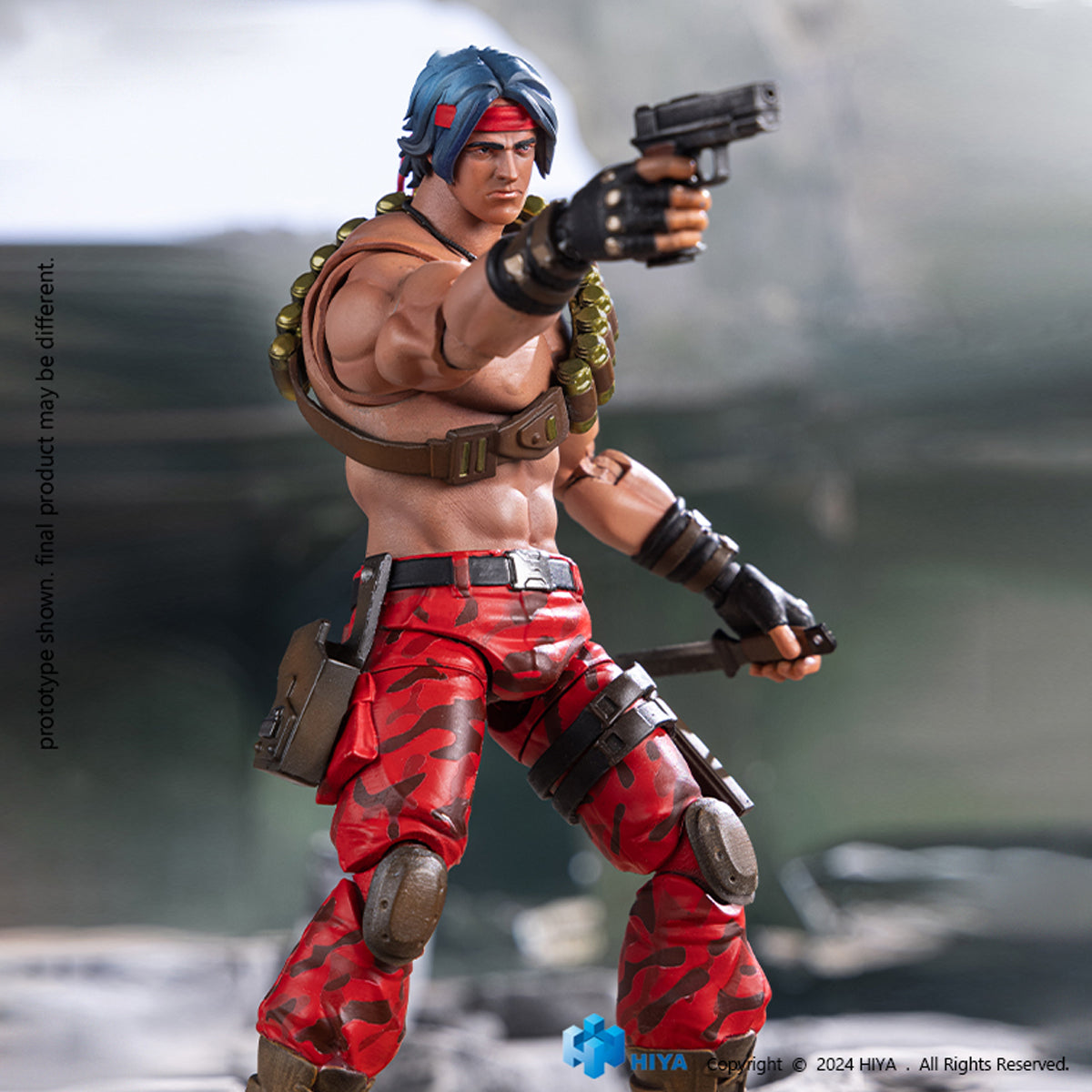 HIYA, Contra: Operation Galuga Exquisite Basic Series, Action Figure