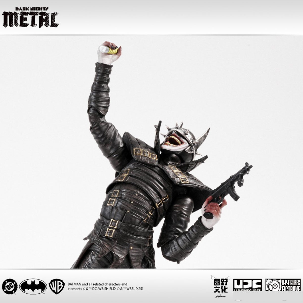 Round Field × U.P.FIGURES Dark Nights: Metal - The Batman Who Laughs 1/12 Scale Action Figure