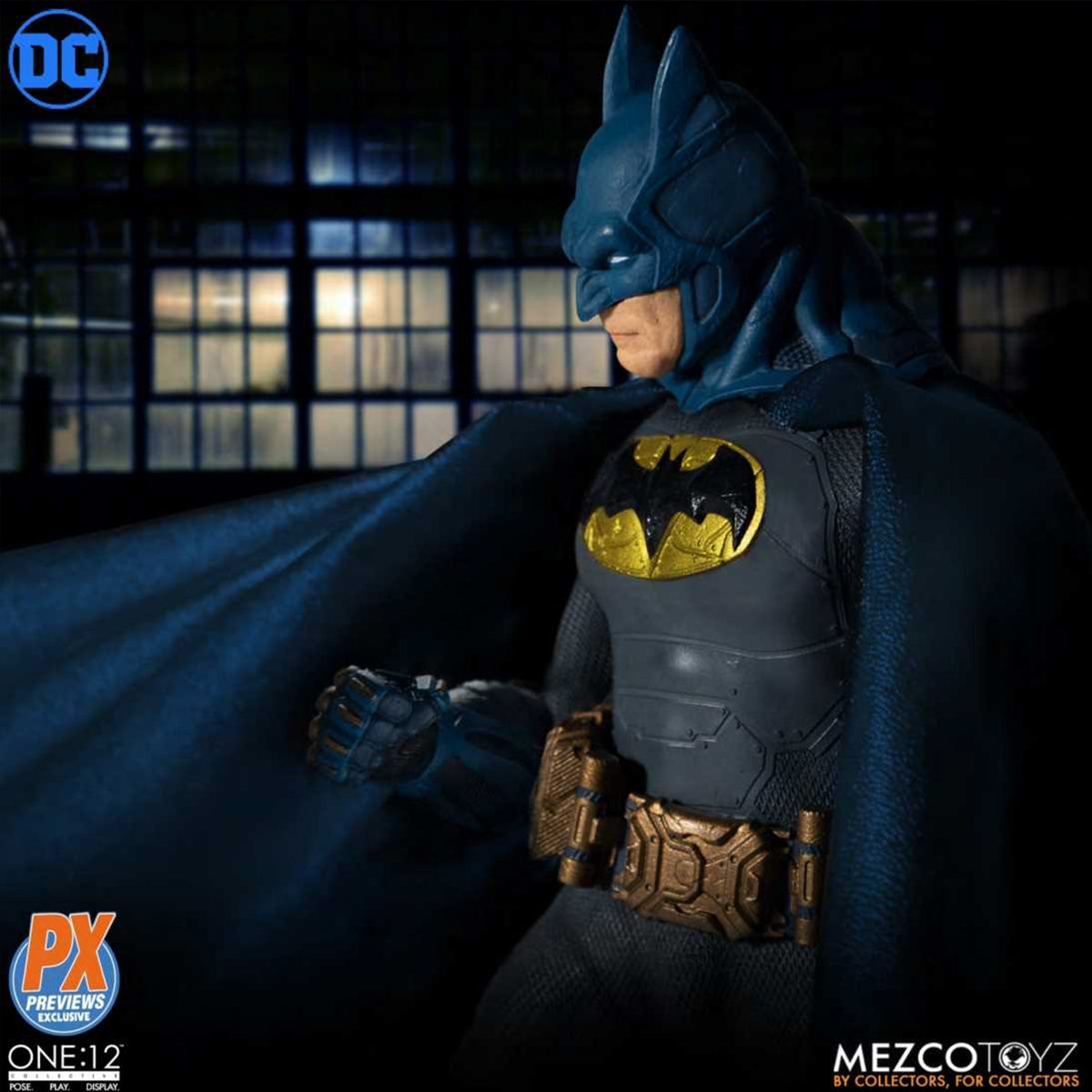 Mezco Toyz One:12 Collective DC Comics Batman: Supreme Knight BLUE PX