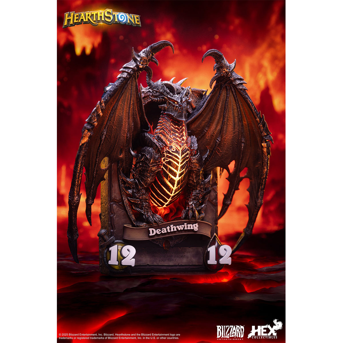 HEX Collectibles Blizzard Hearthstone Deathwing Art Figurine