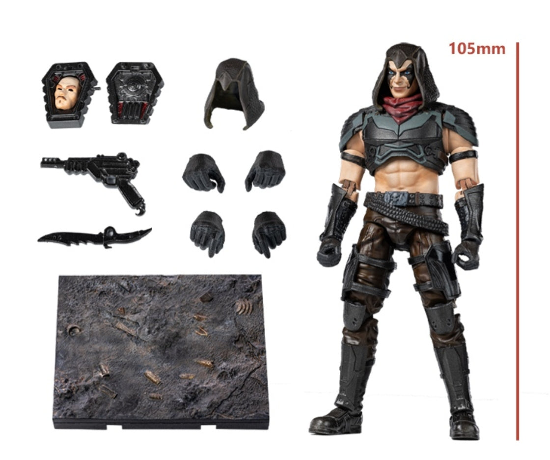 (Only Shipped to the US) HIYA Collectible Figure Full Set: G.I.Joe Exquisite Mini Series Zartan, 1:18 Scale Miniature Action Figurine EMG0199