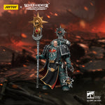 JOYTOY Warhammer The Horus Heresy Sons of Horus Vheren Ashurhaddon Master of the True Sons with the Axe Serpentis & Dark Emissary Consul with Staff of Dark Authority