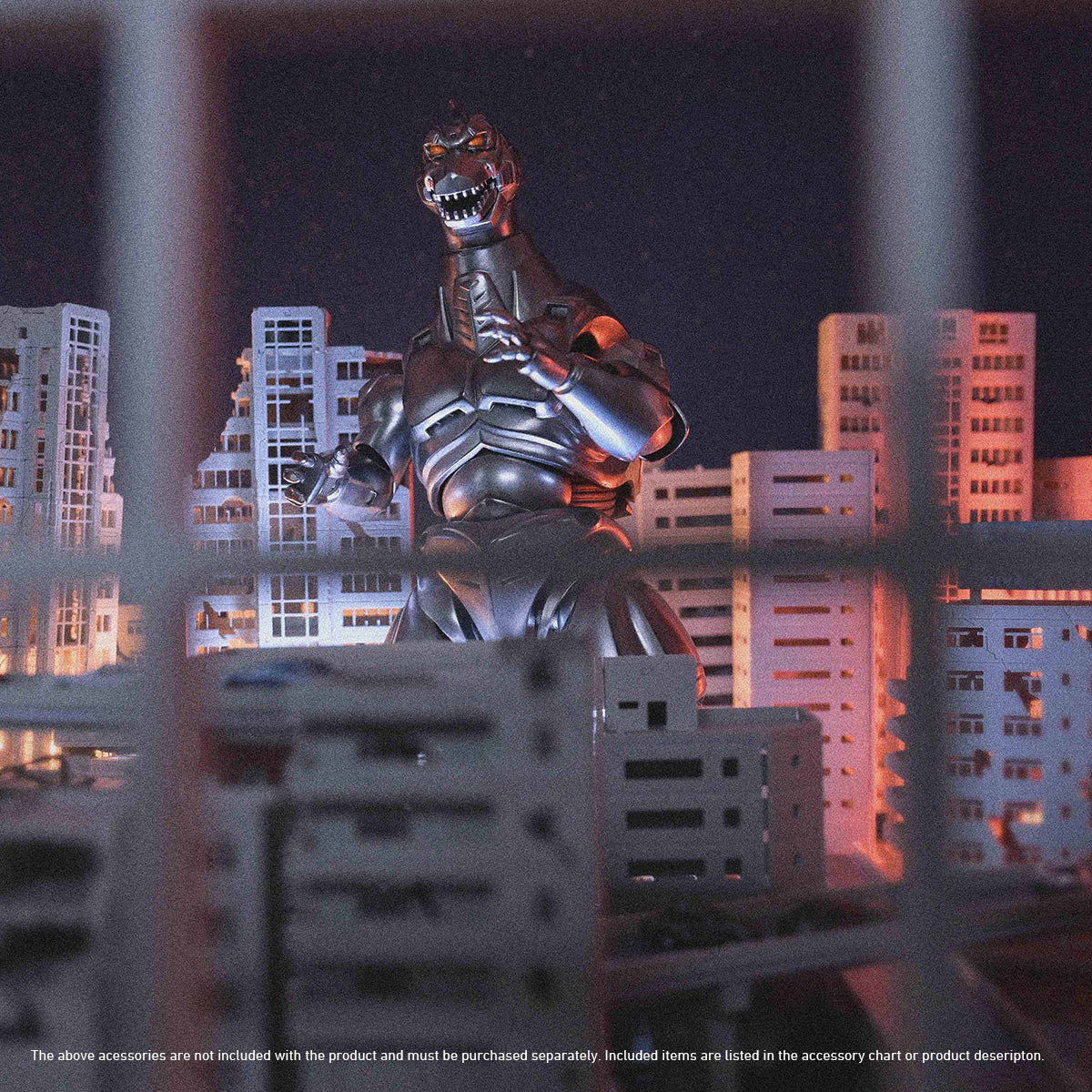 HIYA Godzilla vs. Mechagodzila (1993) Super Articulated Mechagodzilla Exquisite Basic Series Action Figure