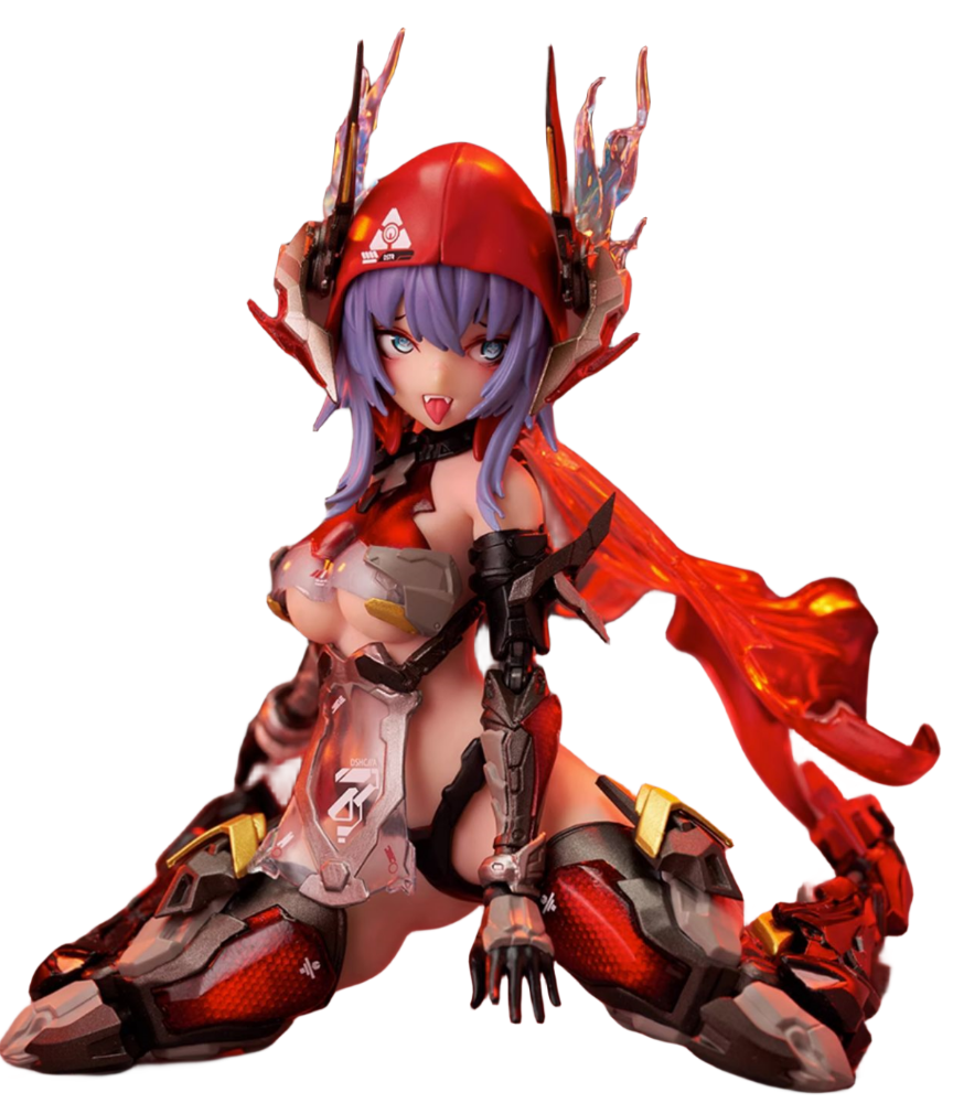 Nuclear Gold Reconstruction & Animester Thunderbolt: Barbera-Red Mecha Girl 1/9 Scale Action Figure