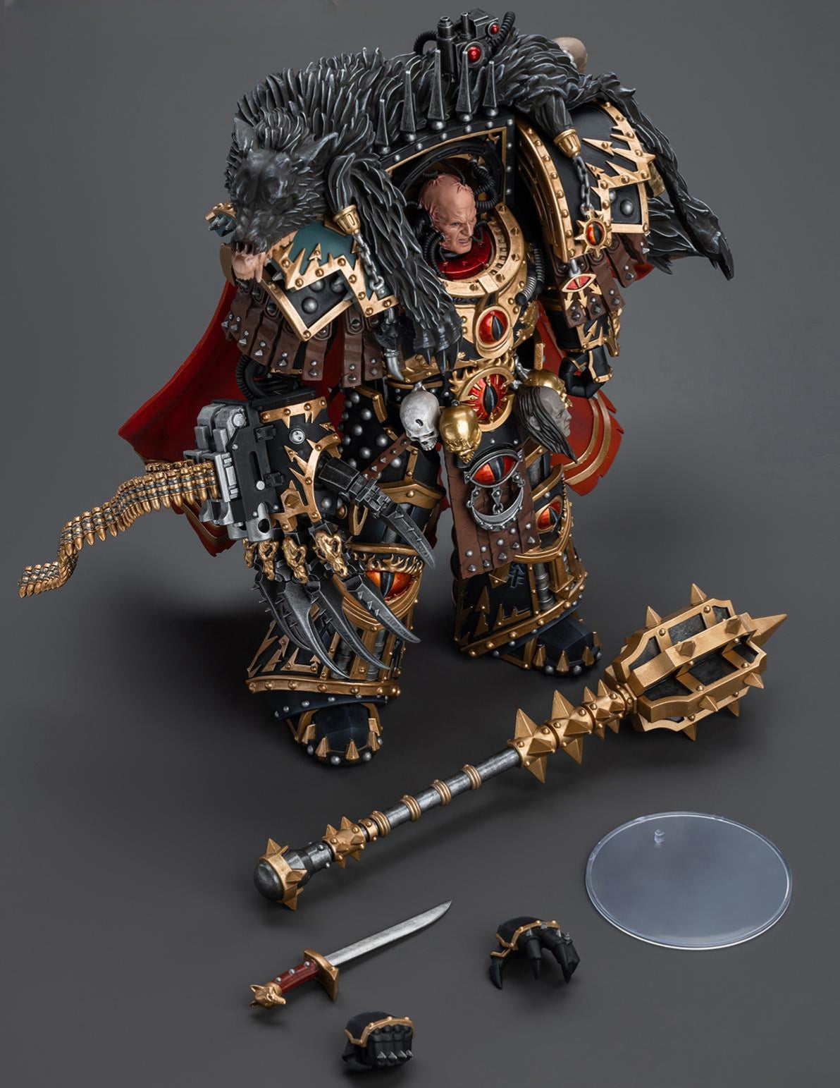 JOYTOY The Horus Heresy Series Warmaster Horus Primarch of the XVlth Legion Warhammer 1/18 Action Figure