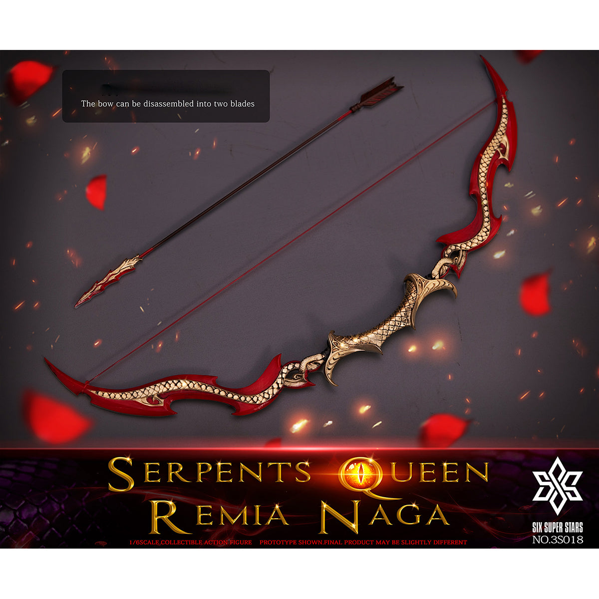 3STOYS 1/6 Serpent Queen Remia Naga Articulated Action Figures