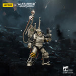 JOYTOY Warhammer The Horus Heresy Iron Warriors Warsmithwith Graviton Crusher Hammer & Legion Praevian with Bolt Pistol 1/18 Scale Action Figure