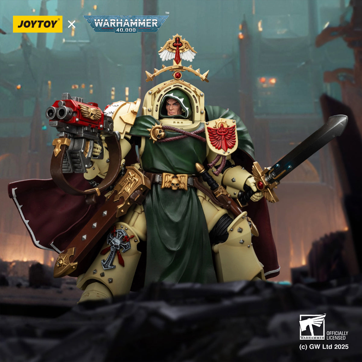 JOYTOY Warhammer 40K Space Marines 2, Edición especial limitada del juego, figura de acción