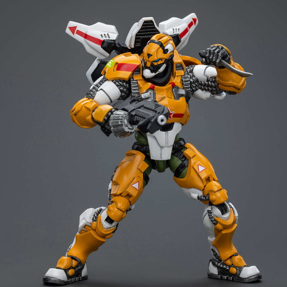 HiPlay JoyToy Infinity Collectible Figure: Yu Jing Special Action Team Tiger Soldier, Male 1:18 Scale Action Figures JT6601