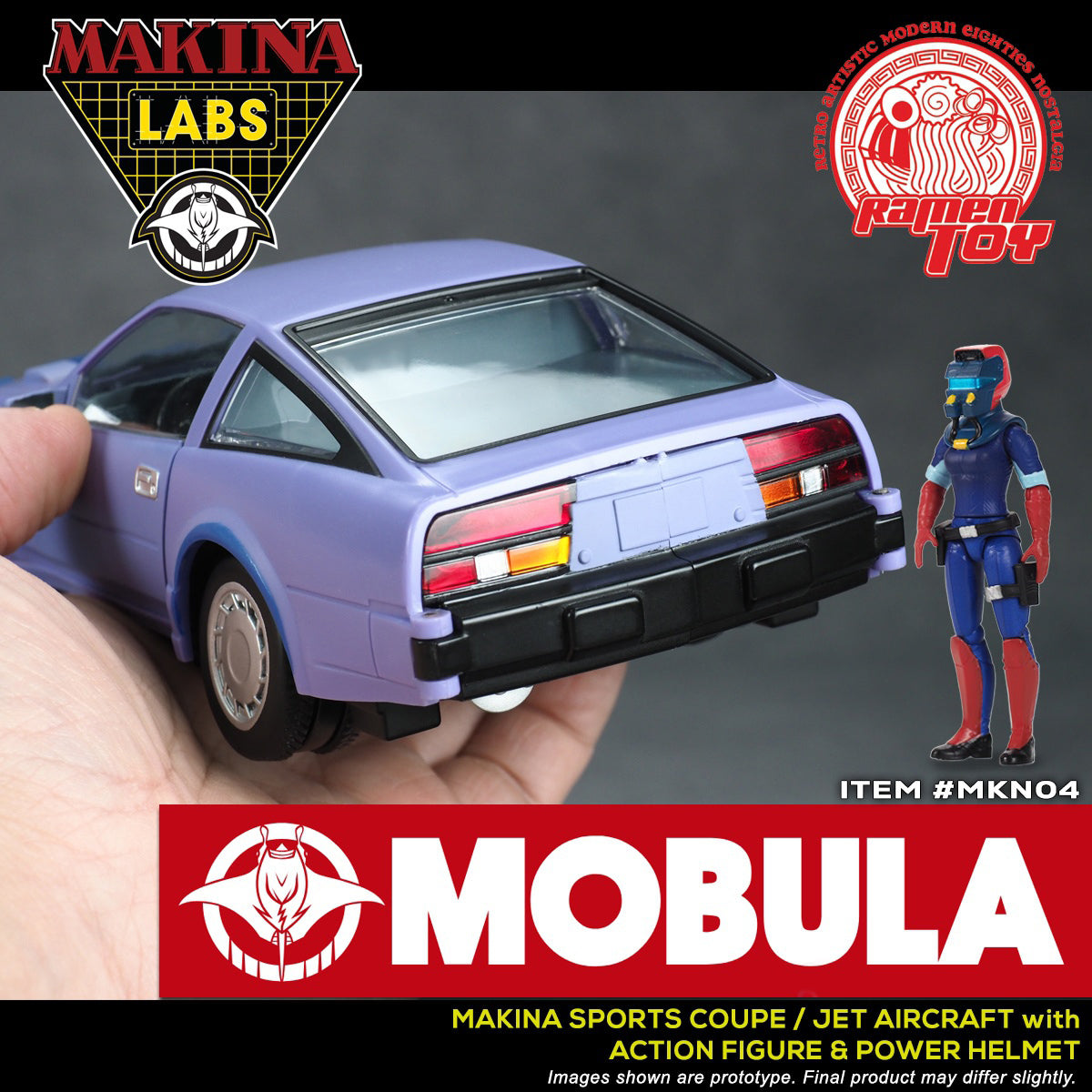 Ramen Toy MKN04 MAKINA LABS MOBULA Vehicle Model