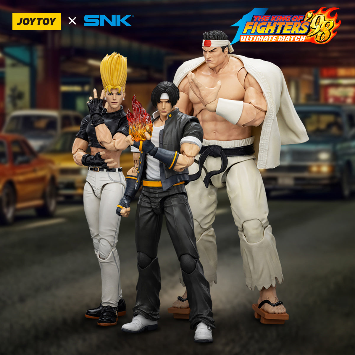 (Only Shipped to the US) JOYTOY SNK 1/18 KOF 98UM Hero Team Goro Daimon JT01437 Action Figures Game Character