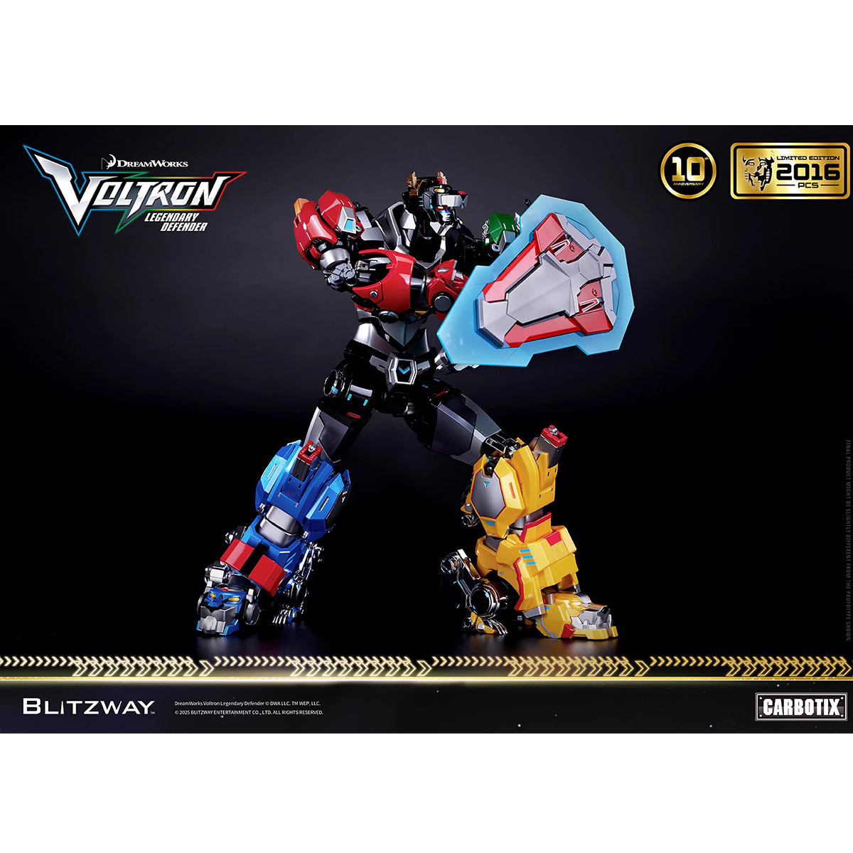 Blitzway Voltron: Legendary Defender Standard Edition BW-CA-11302 Action Figure
