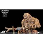 STAR ACE Toys, Ray Harryhausen: The Seventh Voyage of Sinbad - Cyclops Barbeque, Diorama Scene Base for Action Figurine