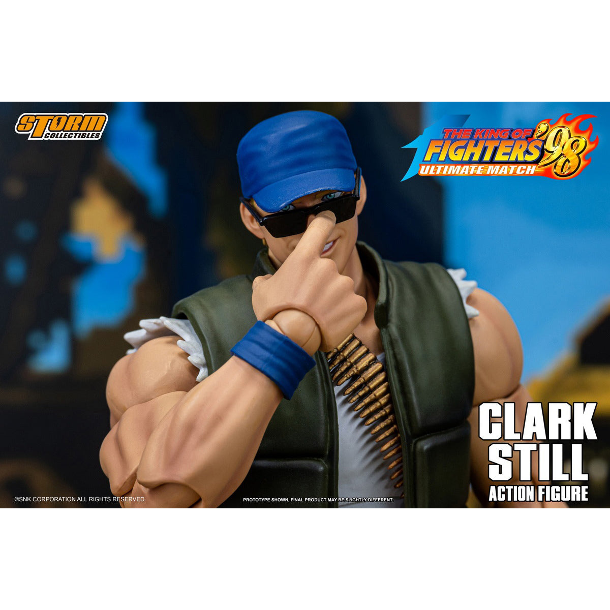 Storm Collectibles SKKF17 KOF 98UM SKKF17 CLARK STILL Action Figure