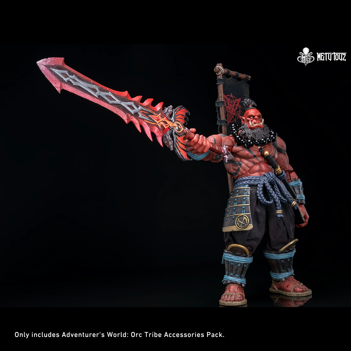 Metytoyz, Adventurer World Orc Tribe, Accessory Pack for Figurine