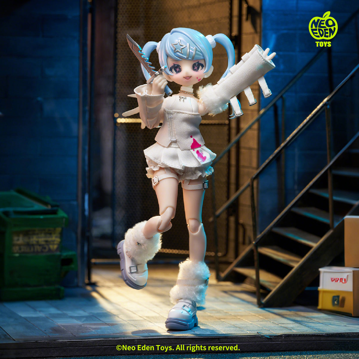 NEO EDEN TOYS bjd Eve Lynna: The Two-Faced Killer Trading Doll Series Blind Box