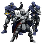 Figura de acción JOYTOY TMNT-Shredder y Foot Clan A\B