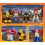 Yolopark Transformers G1 Animation BMK Optimus Prime Megatron Bumblebee Starscream Set Model Kit