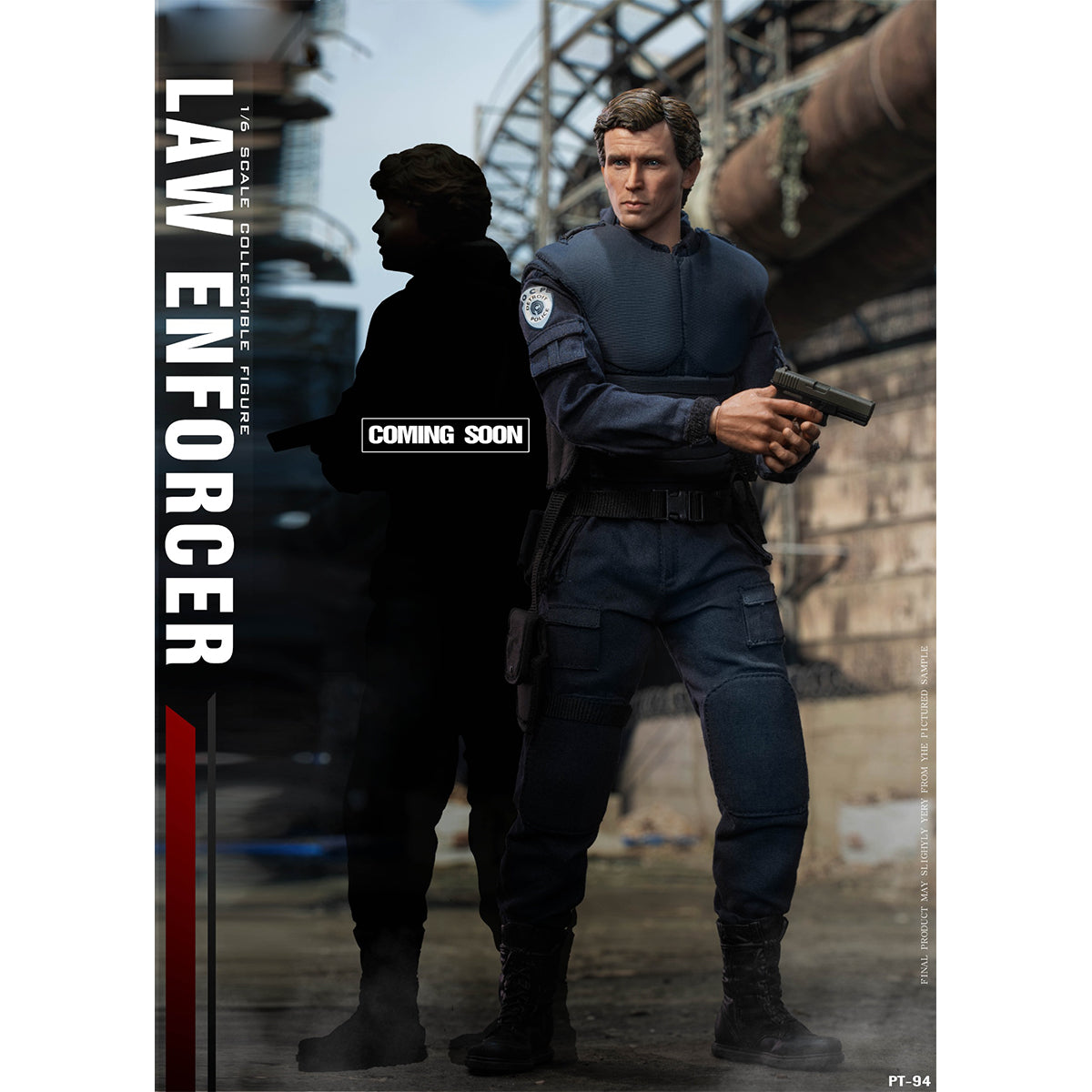 PRESENT TOYS Collectible Toy Series - Law Enforcer Action Figures