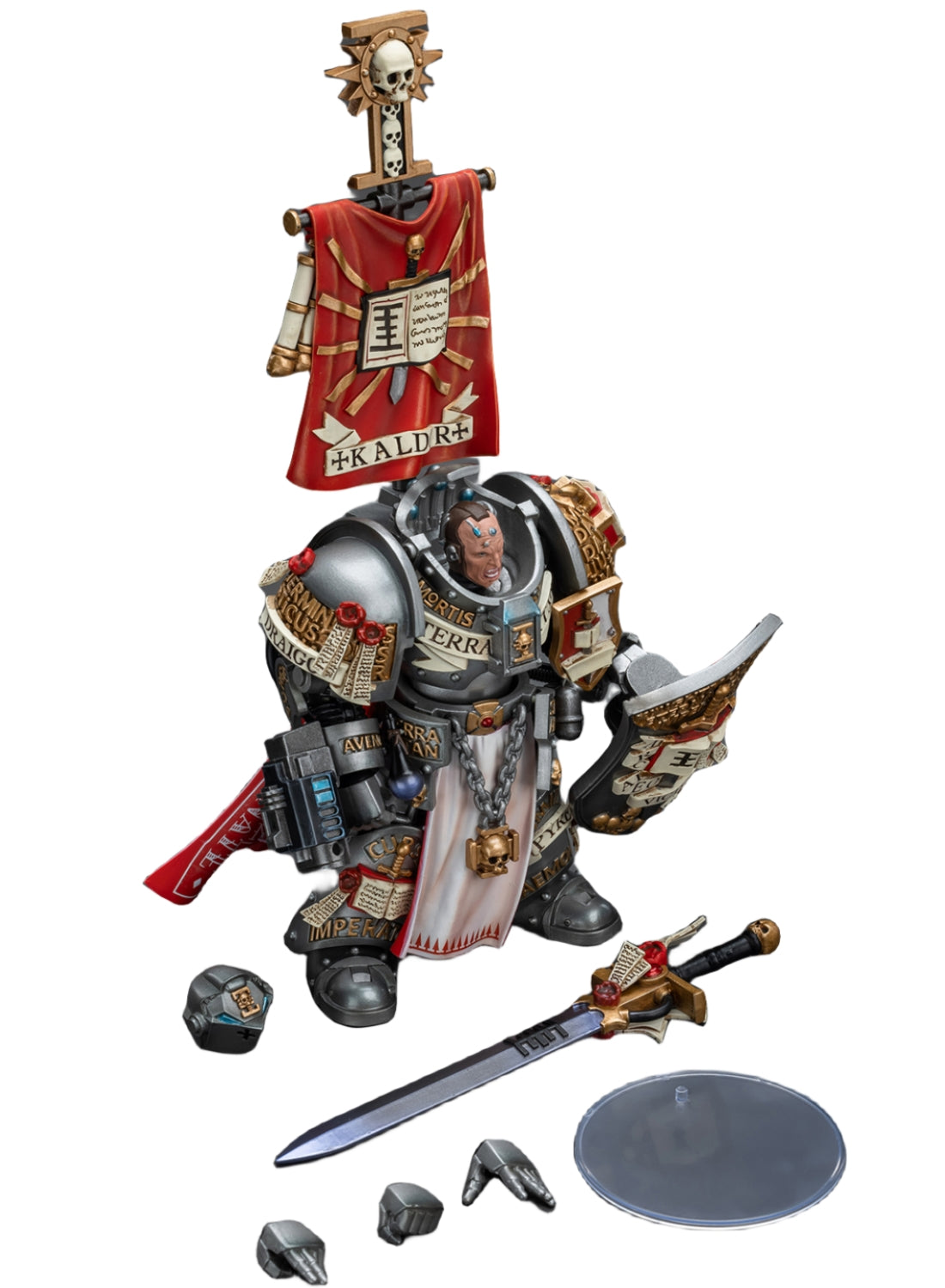 HiPlay JoyToy JT9220 40K Collectible Figure: Grey Knights Kaldor Draigo 1:18 Scale Action Figures