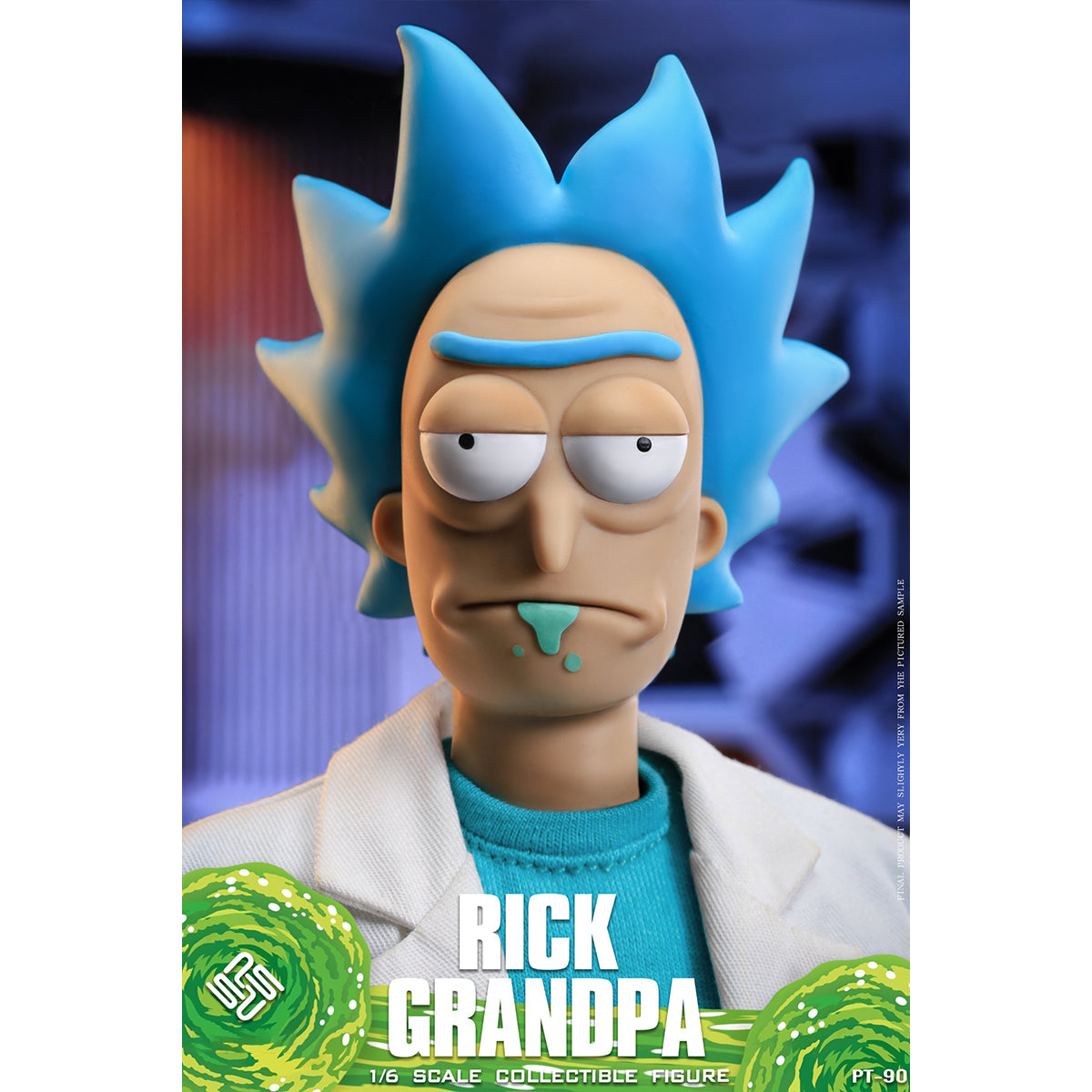 PRESENT TOYS Rick Grandpa Action Figures