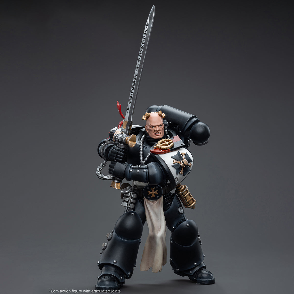 JOYTOY Warhammer 40,000 Black Templars Emperor's Champion Bayard's Revenge 1/18 Action Figure