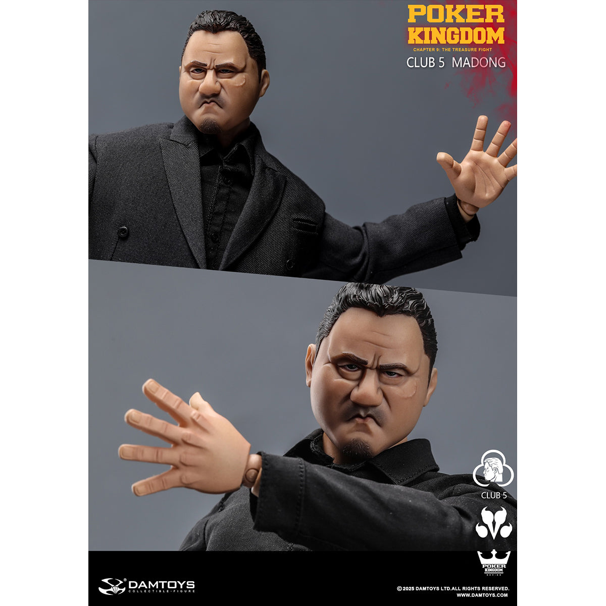 DAMTOYS Poker Kingdom CULB 5 1/6 Scale Action Figure