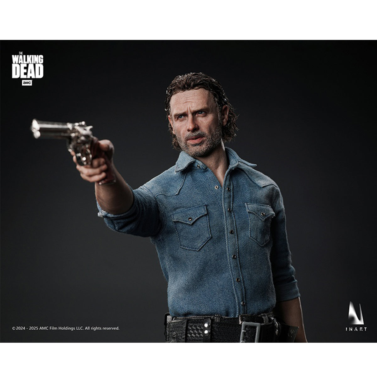 INART The Walking Dead Season 8 Negan Smith & Rick Grimes 1/6 Scale Action Figure