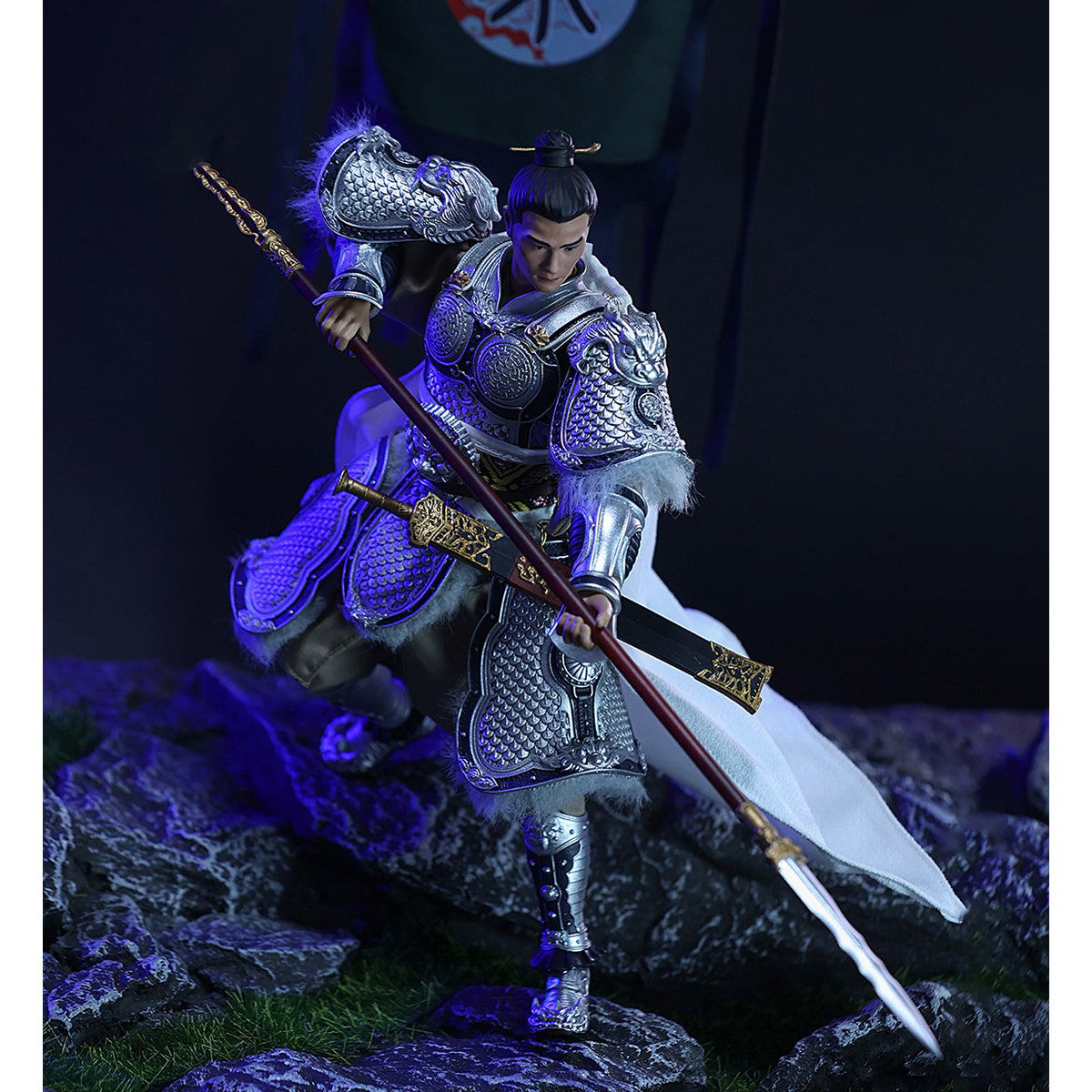 Qian Kun MODEL Ma Chao and Meng Qi Action Figure Single Edition